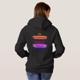 Drücke dich aus hoodie