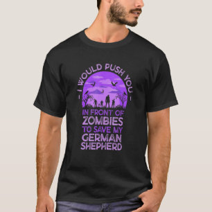 Drücke dich in Zombies, um meinen deutschen Schäfe T-Shirt