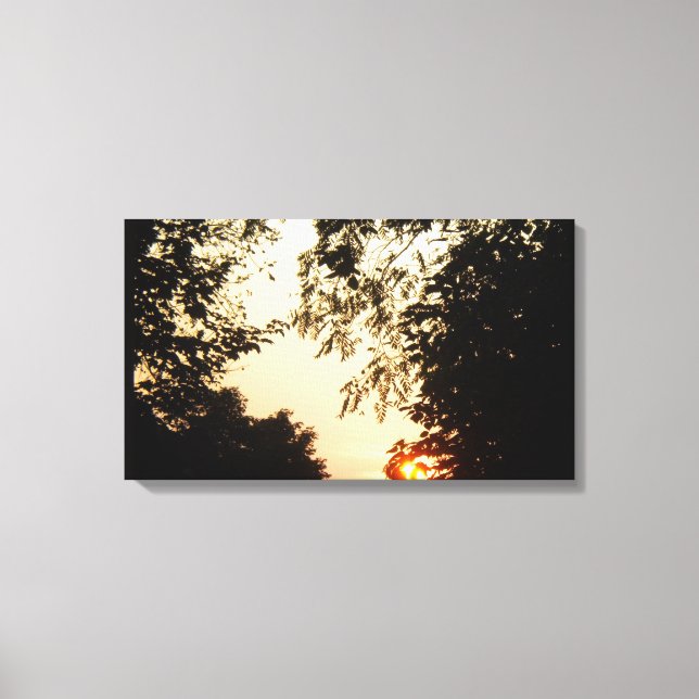 Drucke von Sunrise Wrapped Canvas (Vorderseite)