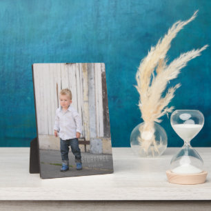 Drucken auf einem FOTO-PLAQUE mit Stand Fotoplatte