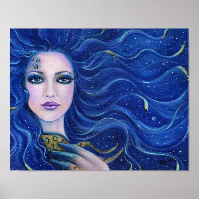 DRUCKEN FATSSCHAUTY MERMAID POSTER (Vorne)