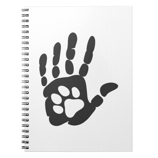 Drucken in der Hand einfügen - Hintergrundfarbe au Notizblock (Vorderseite)