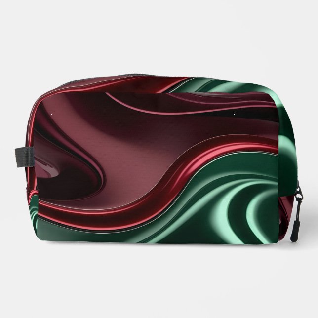 Drucken nähen Tasche in stilvoller Grafik (Vorderseite)