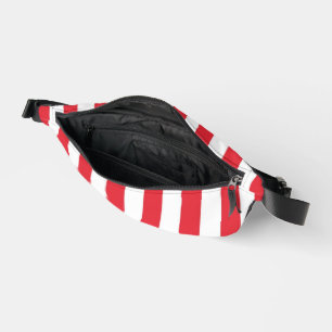 Drucken Schneiden Nähen Tasche Rot & Weiß Streifen