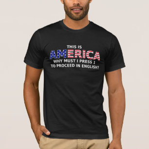 Drücken Sie 1, um mit dem Funny T - Shirt Spaß for