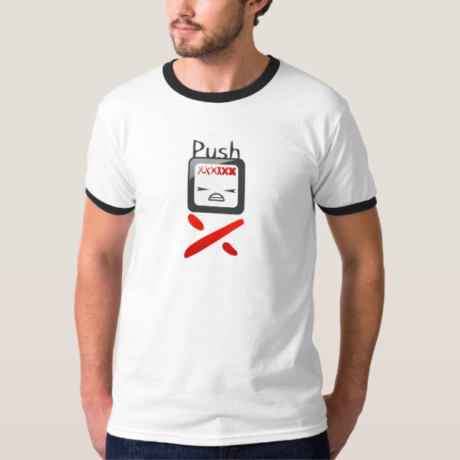 Drücken Sie A'dam T-Shirt (Vorderseite)