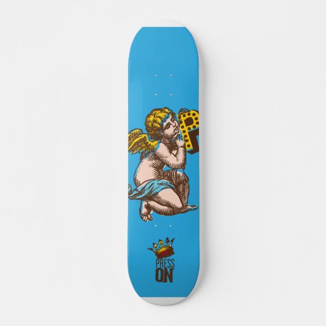 Drücken Sie an!!! Skateboard (Vorne)