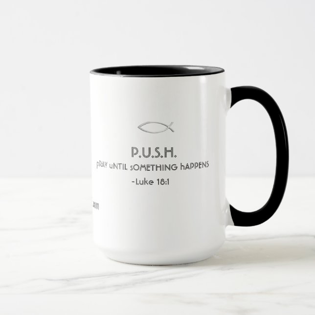 DRÜCKEN Sie (beten Sie, bis etwas geschieht), Tasse (Rechts)