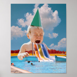Drucken Sie "Cry If I Woll To". Poster