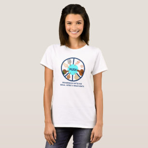 DRÜCKEN Sie den T - Shirt der Frauen