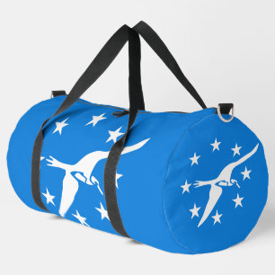 Drucken Sie die Cut Sew Bag mit der Flagge von Cor Duffle Bag