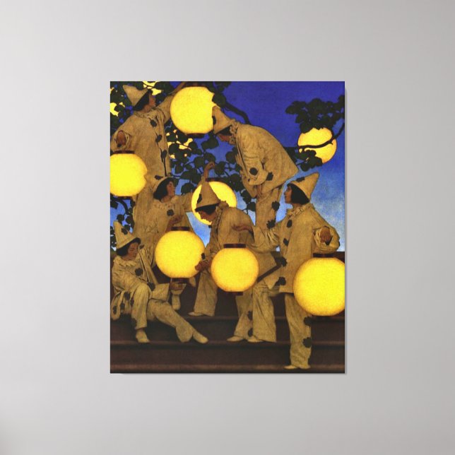 Drucken Sie die Leinenhalter-Leinwand. Leinwanddruck (Vorderseite)