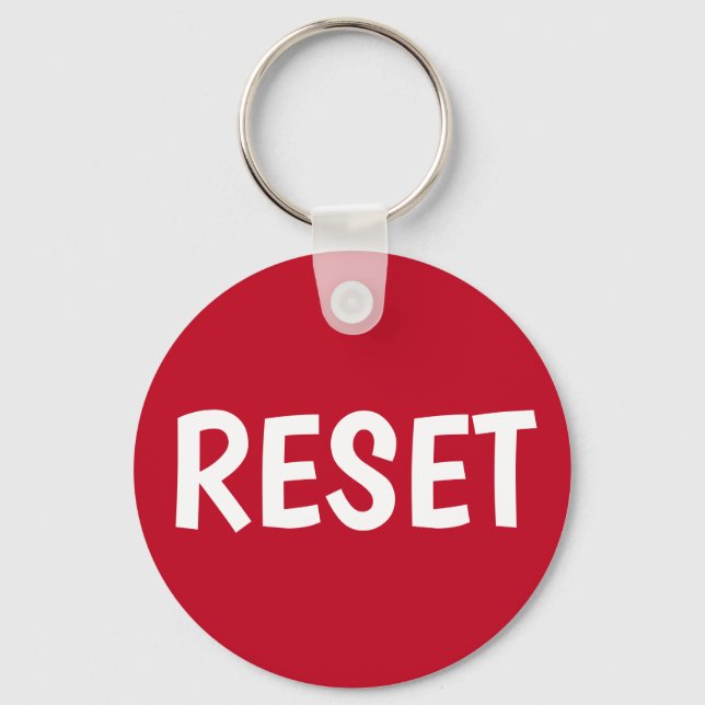 Drücken Sie die Reset-Taste. Schlüsselanhänger (Vorderseite)