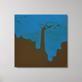 Drucken Sie die robuste Leinwand. Leinwanddruck