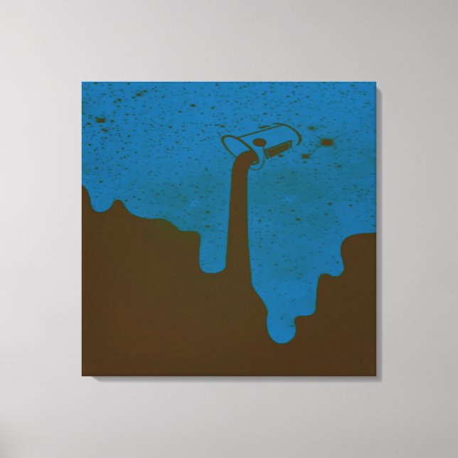 Drucken Sie die robuste Leinwand. Leinwanddruck (Vorderseite)