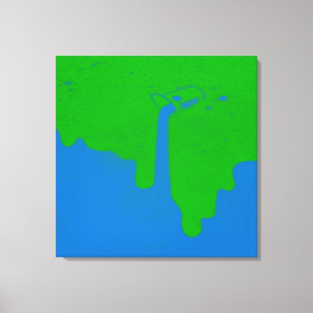 Drucken Sie die robuste Leinwand. Leinwanddruck (Vorderseite)