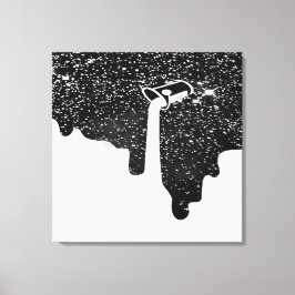 Drucken Sie die robuste Leinwand. Leinwanddruck