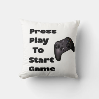 Drücken Sie die Taste, um StarT Game Pillow zu spi Kissen