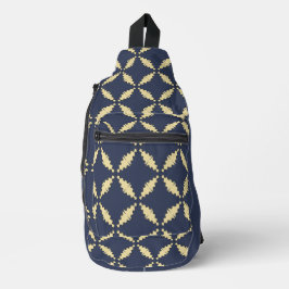 Drucken Sie eine Cut-Sew-Sling/Crossbody-Tasche Crossbody Bag