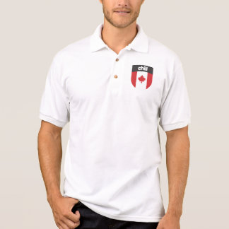 Drücken Sie Ihr chillosophy mit diesem kalten Polo Shirt