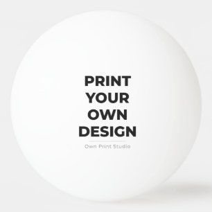 Drucken Sie Ihr eigenes Design Mein eigenes auf Tischtennisball