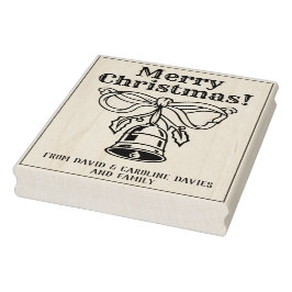 Drucken Sie Ihre eigenen Weihnachtskarten. Gummistempel