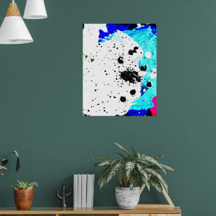 Drucken Sie meine abstrakten Originalgemälde. Poster