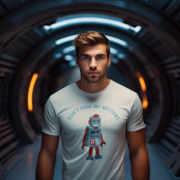 Drücken Sie meine Tasten nicht auf den Funny Robot