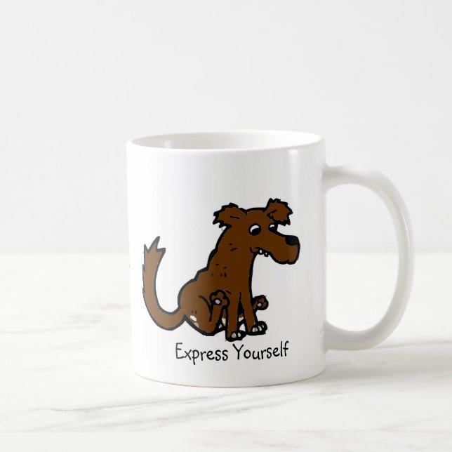 Drücken Sie sich Kaffee-Tasse aus Kaffeetasse (Rechts)