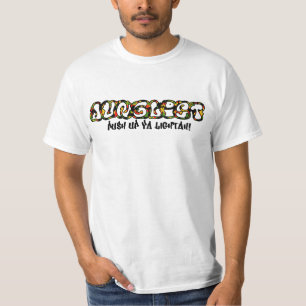 Drücken Sie ya lightah hoch! T-Shirt