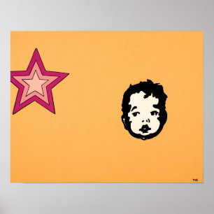 Drucken "versucht" poster