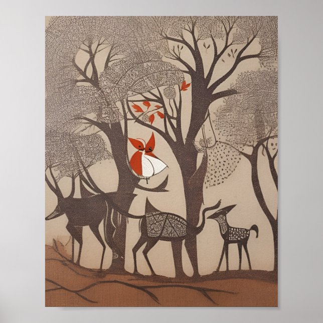 Drucken, Werteplakatpapier (Matte) Poster (Vorne)