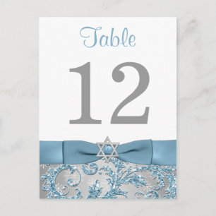 DRUCKER - Winter Wonderland Tischnummer Card
