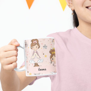 Druckereien & Herz-weiche Pastelle Kinder Kaffeetasse