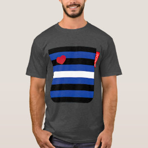 Druckfahne für Gay Bear Leather Prior Pocket T-Shirt