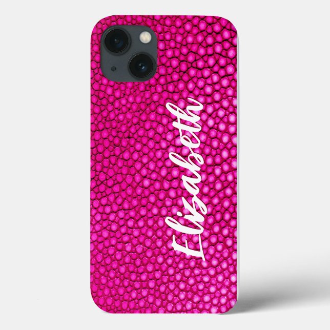 Druckfarbe (Hot Pink) Case-Mate iPhone Hülle (Rückseite)
