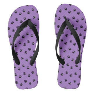 Druckfarben Lila (4) Flip Flops