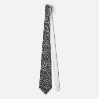 Druckgrafik Glitzer Sparkle Bling Jewel Krawatte