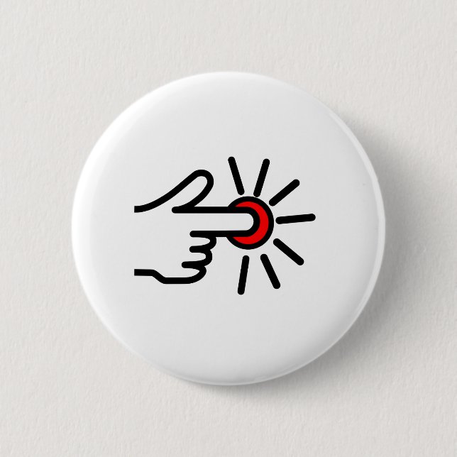 Druckknopf Button (Vorderseite)