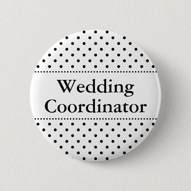 Druckknopf für Hochzeitskoordinator Button (Vorderseite)