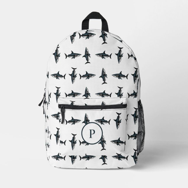 Druckknopfbeutel Bedruckter Rucksack (Vorderseite)