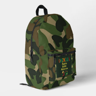 Druckknopfbeutel Bedruckter Rucksack