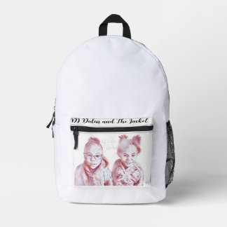 Druckknopfbeutel Bedruckter Rucksack