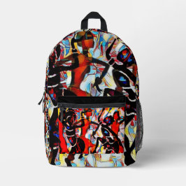 Druckknopfbeutel Bedruckter Rucksack