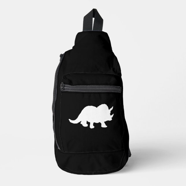Druckknopfbeutel Crossbody Bag (Vorderseite)