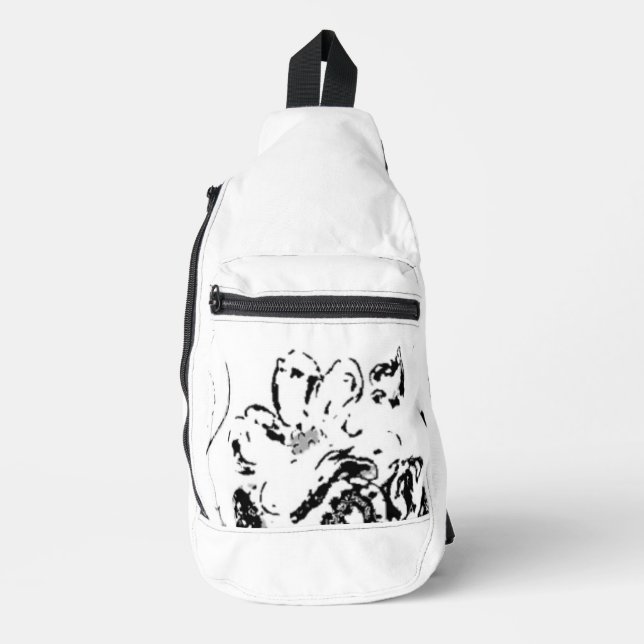 Druckknopfbeutel Crossbody Bag (Vorderseite)
