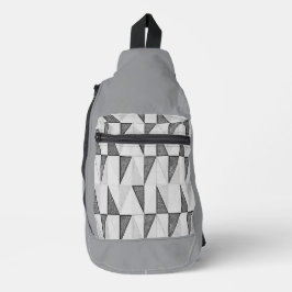 Druckknopfbeutel Crossbody Bag