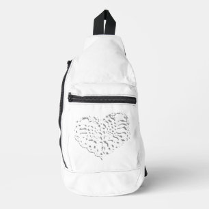 Druckknopfbeutel Crossbody Bag