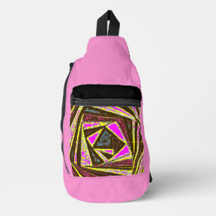 Druckknopfbeutel Crossbody Bag