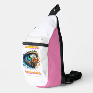 Druckknopfbeutel Crossbody Bag